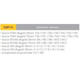 Schmith Komplet Bitów 40szt. z Uchwytem 2