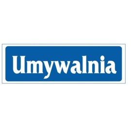 ANRO Znak Bezpieczeństwa "Umywalnia"