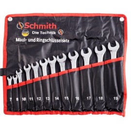 SCHMITH Komplet Kluczy płasko-Oczkowych 12szt.