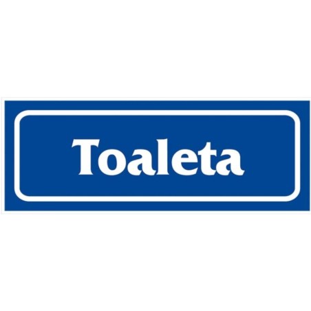 ANRO Znak Bezpieczeństwa "Toaleta"