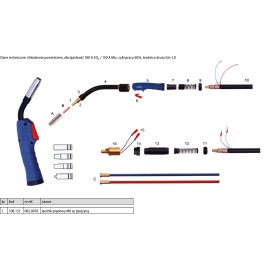 DELTA-TECHNIKA Łącznik Prądowy M6 ze Sprężyną MB15AK