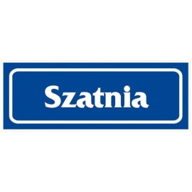 ANRO Znak Bezpieczeństwa "Szatnia" 