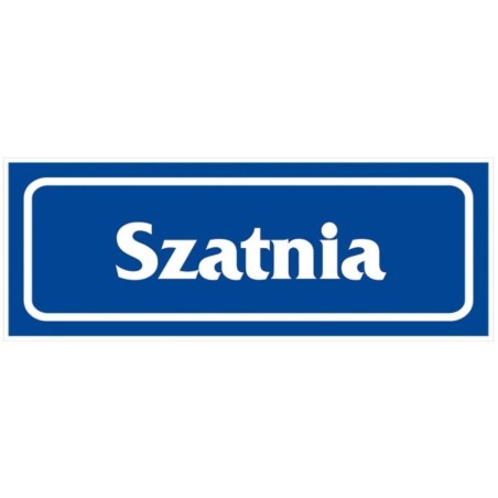ANRO Znak Bezpieczeństwa "Szatnia" 