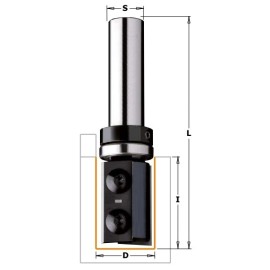 CMT Frez Prosty na płytki wymienne 19 mm RH