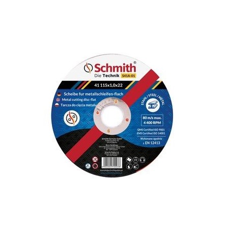 SCHMITH Tarcza Do Cięcia Metalu 300x3,5x32