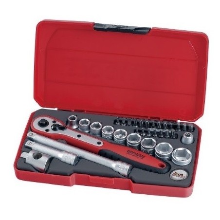 TENGTOOLS Zestaw Teng Grzechotka+Nasadki