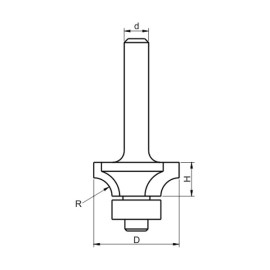 GLOBUS Frez Trzpieniowy FT508-0008-0003 2