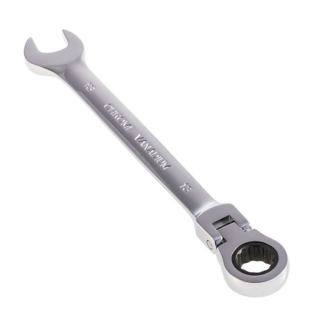 SCHMITH Klucz Płasko-Oczkowy z Grzechotką Łamany 17mm