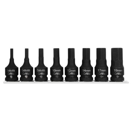 PROLINE Zestaw Bitonasadek Udarowych 1/2" 8szt. Hex