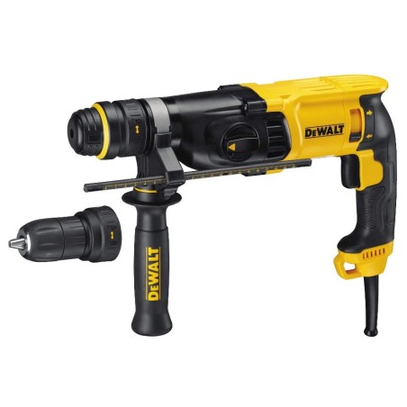 DEWALT Młotowiertarka 800W SDS+ 2 GŁÓWKI