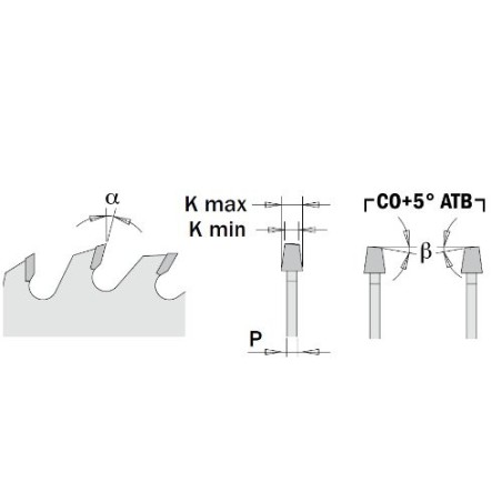 CMT Podcinak Trapezowy 100x3,1-4,0/2,2/22 z-20