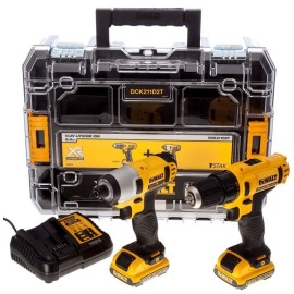 DEWALT Zestaw Wkrętarka + Zakrętarka 10.8V