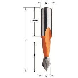 CMT Wiertło Przelotowe Długie 5 mm