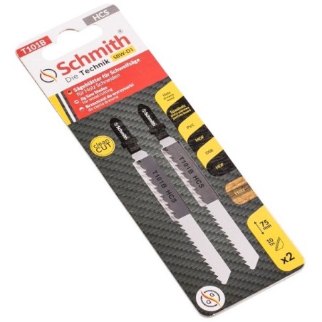 SCHMITH Brzeszczot Do Wyrzynarki Drewno 2szt.