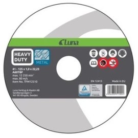LUNA Tarcza Do Cięcia metalu 125x1