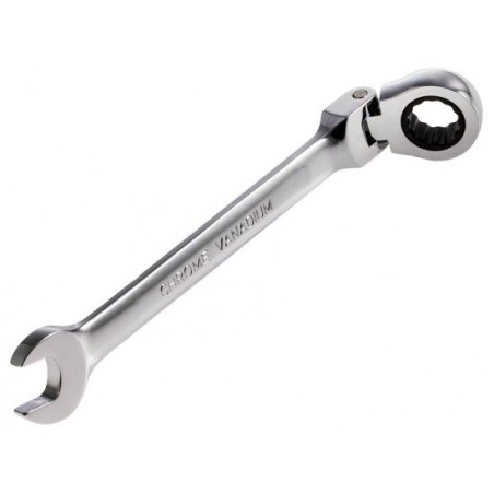 SCHMITH Klucz Płasko-Oczkowy z Grzechotką Łamany 8mm