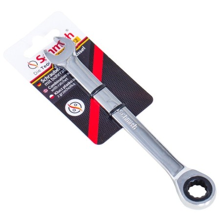 SCHMITH Klucz Płasko-Oczkowy z Grzechotką 10mm