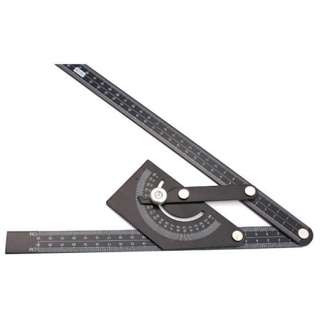 XL-TOOLS Kątownik Nastawny z Kątomierzem 230x500mm