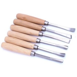 XL-TOOLS Komplet Dłut Snycerskich 6 szt.