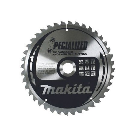 MAKITA Tarcza Tnąca 270x30 60 Zębów