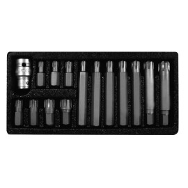 PROLINE Zestaw Końcówek 10mm RIBE M6-M14 15szt.