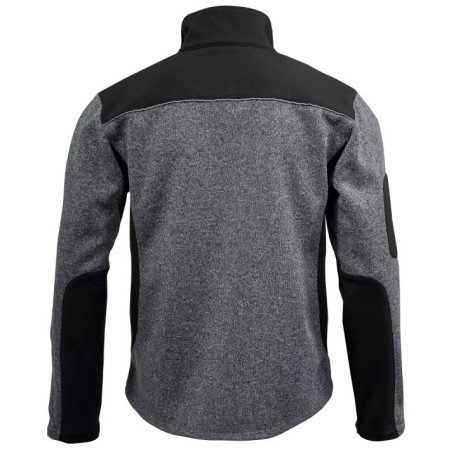 LAHTI PRO Kurtka Sweter Wstawki Soft Szaro-Czarna