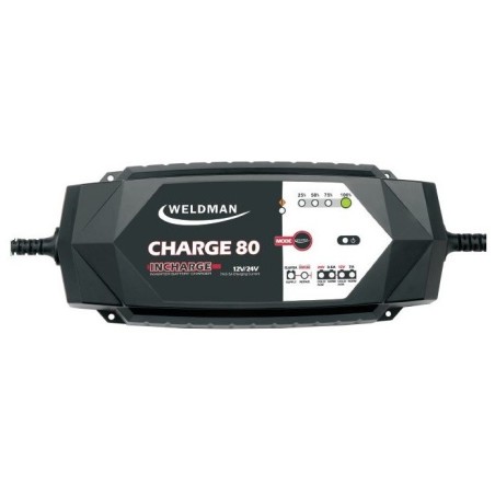 WELDMAN Prostownik CHARGE 80 12/24V
