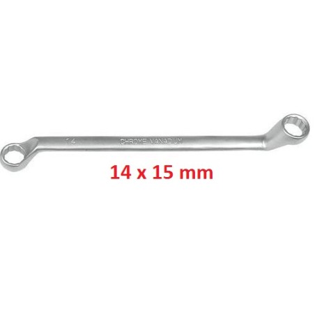 COVAL Klucz Oczkowo Odgięty 14x15mm