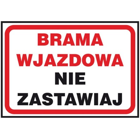 RAW Znak Bezpieczeństwa Z-41P-FS-250x350
