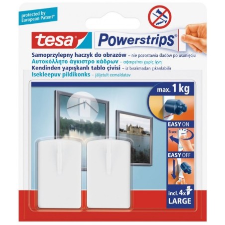 TESA Haczyk Samoprzylepny Powerstrips 2szt. O.B.
