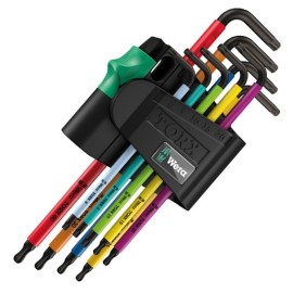 Kpl. Kluczy Trzpieniowych Torx Wielokolor. WERA