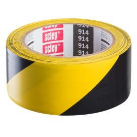 Taśma Ostrzegawcza Żółto Czarna 48mmx33m