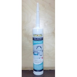 LAKMA Silikon Sanitarny Lider Biały 300ml