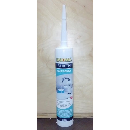 LAKMA Silikon Sanitarny Lider Biały 300ml