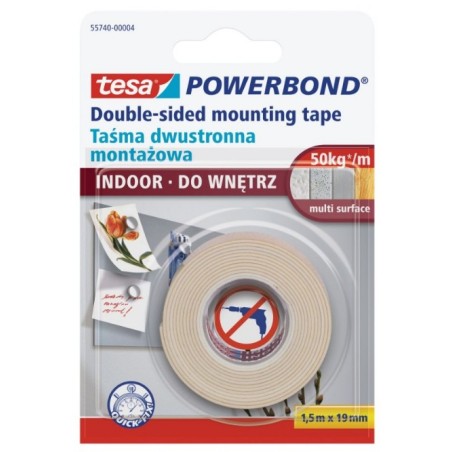 TESA Taśma Montażowa Powerbond do Wnętrz 1,5m
