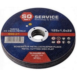 SCHMITH Tarcza Do Cięcia Metalu 125x1,0 SQ SSQ-01
