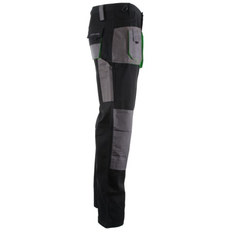 LAHTI PRO Spodnie Ochronne Do Pasa Czarno-Zielone XL L4050656