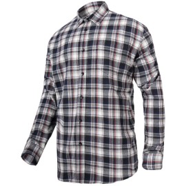 LAHTI PRO Koszula Flanelowa Szaro-Czarna L41804 S M XL-3XL