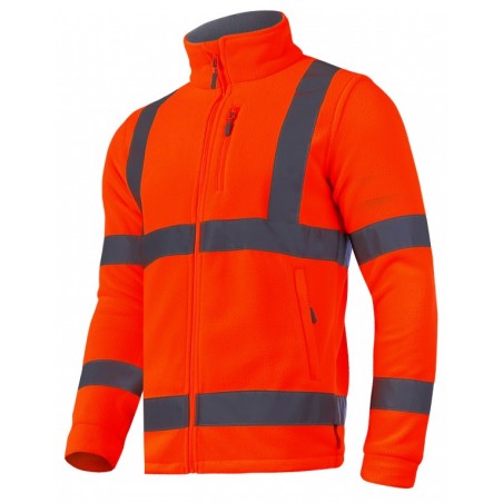 LAHTI PRO Bluza Polarowa Ostrzegawcza Pomarańczowa L40110