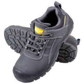 LAHTI PRO Półbuty Nubukowe Czarno-Żółte L30414  40,1,5,6
