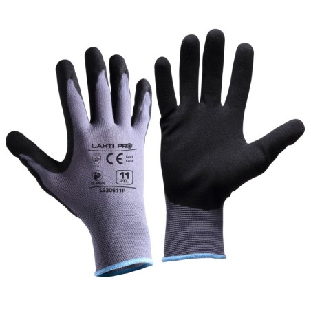 LAHTI PRO Rękawice Nitrylowe L2206
