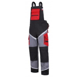 LAHTI PRO Ogrodniczki Ochronne z Pasami Odblaskowymi  S L 3XL L40605