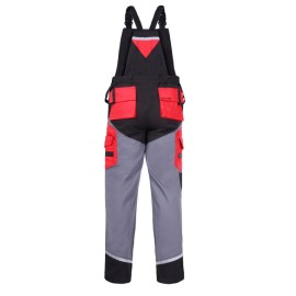 LAHTI PRO Ogrodniczki Ochronne z Pasami Odblaskowymi  S L 3XL L40605 2