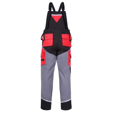 LAHTI PRO Ogrodniczki Ochronne z Pasami Odblaskowymi  S L 3XL L40605