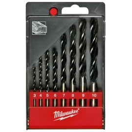 MILWAUKEE Zestaw Wierteł Do Drewna 8szt. 4932352466