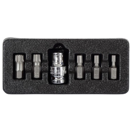 PROLINE Zestaw Końcówek SPLINE M5-M12 7szt. 10751