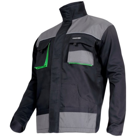 LAHTI PRO Bluza Ochronna Czarno-Zielona L40407  S 2L 3XL