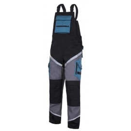 LAHTI PRO Ogrodniczki Ochronne Z Pasami Odblaskowymi S-XL L40602