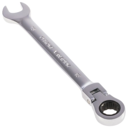 SCHMITH Klucz Płasko-Oczkowy z Grzechotką Łamany 14mm  SKGL-14