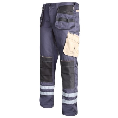 LAHTI PRO Spodnie Szaro-Czarno-Beżowe L40507